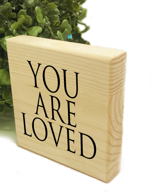 Custom Quote on mini wood sign - Personalized wood sign