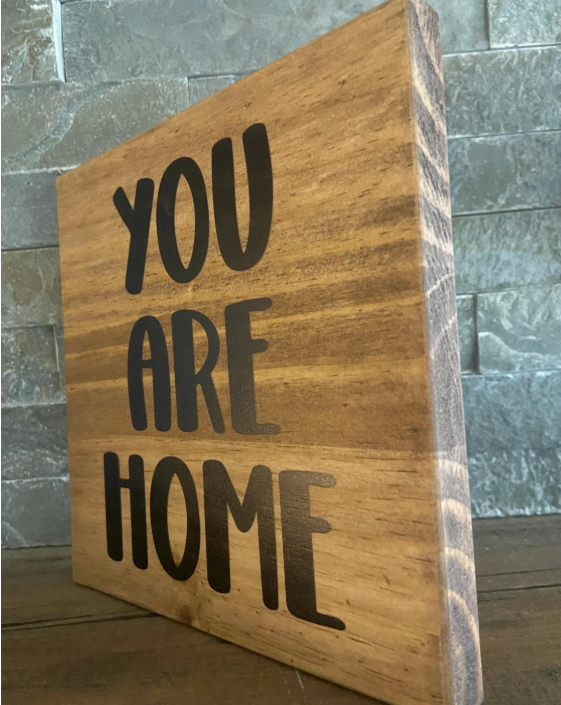 Custom Quote on mini wood sign - Personalized wood sign