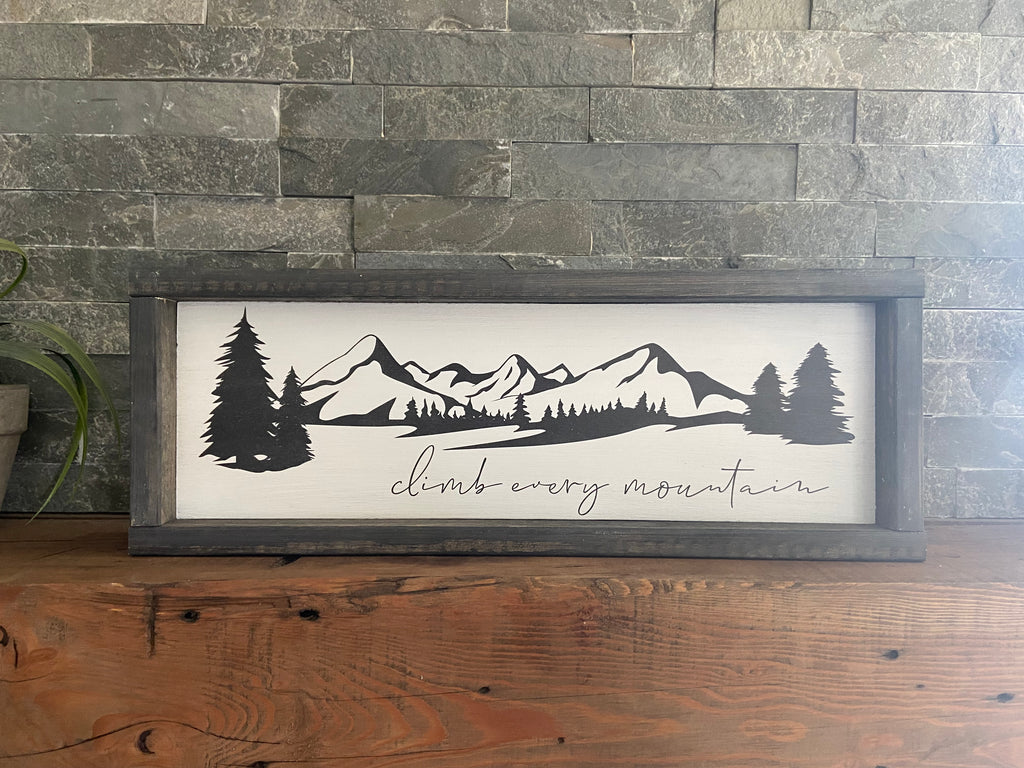 WS - Custom Framed sign - $20 - 6.5"x17.5" Wholesale