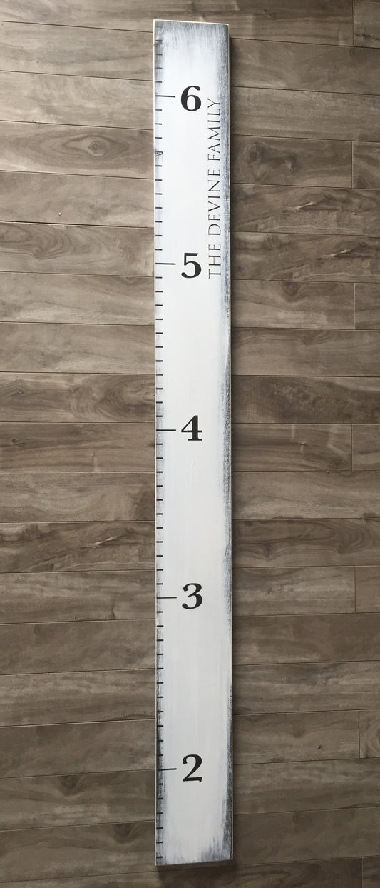 Growth Chart Ruler