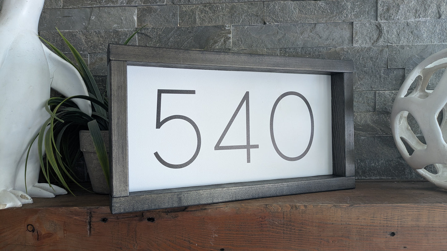 Custom Wood Framed Sign - Grandparents Gift - Personalized Sign